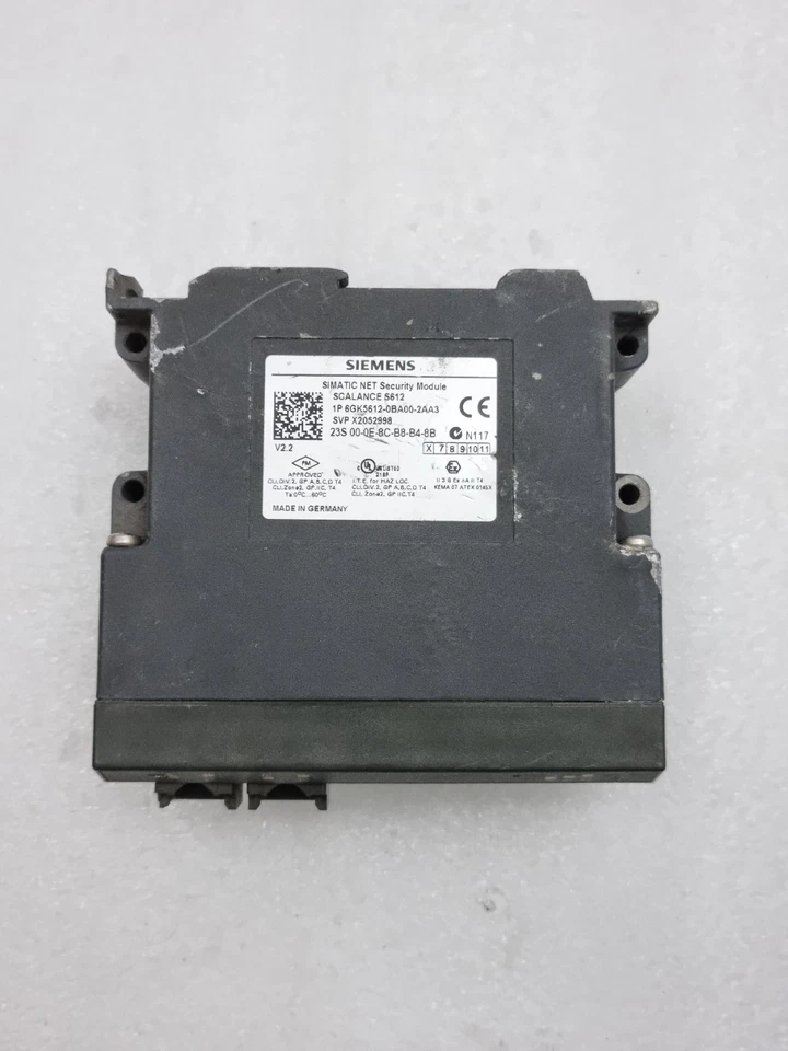 Siemens SCALANCE S612 Security Module 6GK5612-0BA00-2AA3 SIMATIC NET MADE-GERMAN